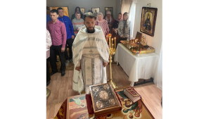 В молебном доме д. Шипово Иглинского района состоялась первое Пасхальное богослужение