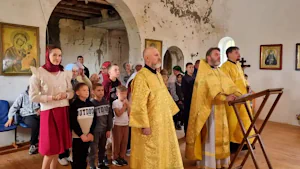 Молебен перед началом учебного года в с. Ивано-Казанка