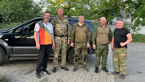 Очередная поездка с гуманитарным грузом в зону СВО