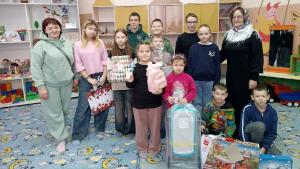 Педагоги Воскресной школы посетили социальный приют для детей