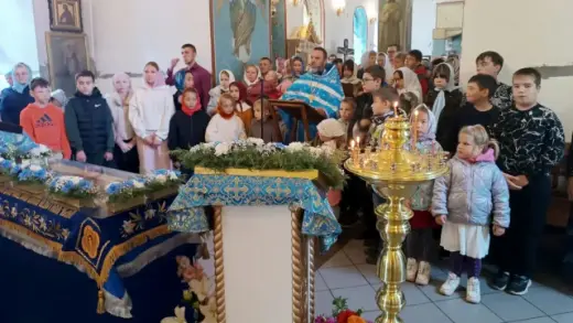 Молебен перед началом учебного года в с. Иглино