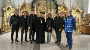 Гости из Республики Беларусь посетили Михайло-Архангельский храм с. Иглино