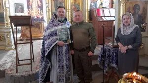 В Михаило-Архангельском храме с. Иглино состоялось награждение активистов, оказывающих помощь воинам СВО